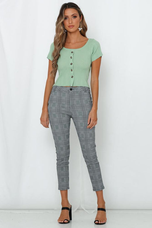 Is This What You're Waiting For Pants Black