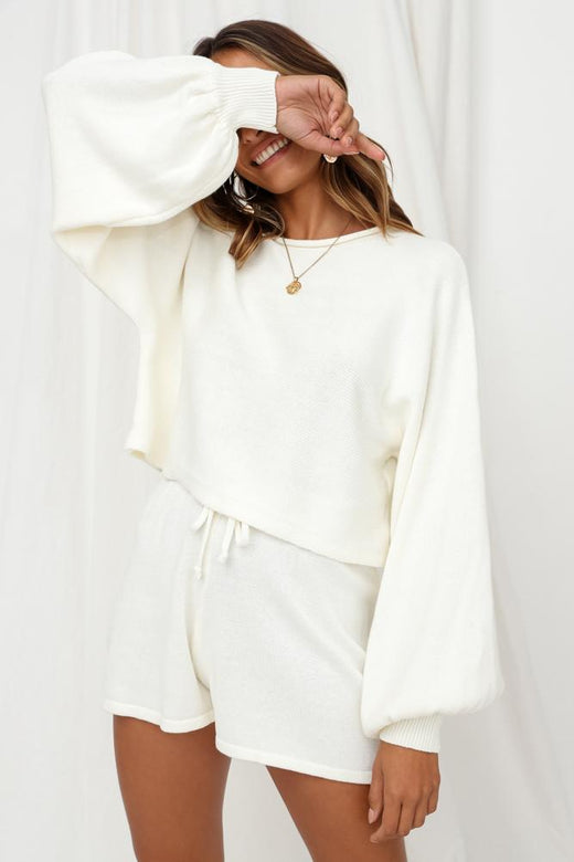 Flight Mode Knit White