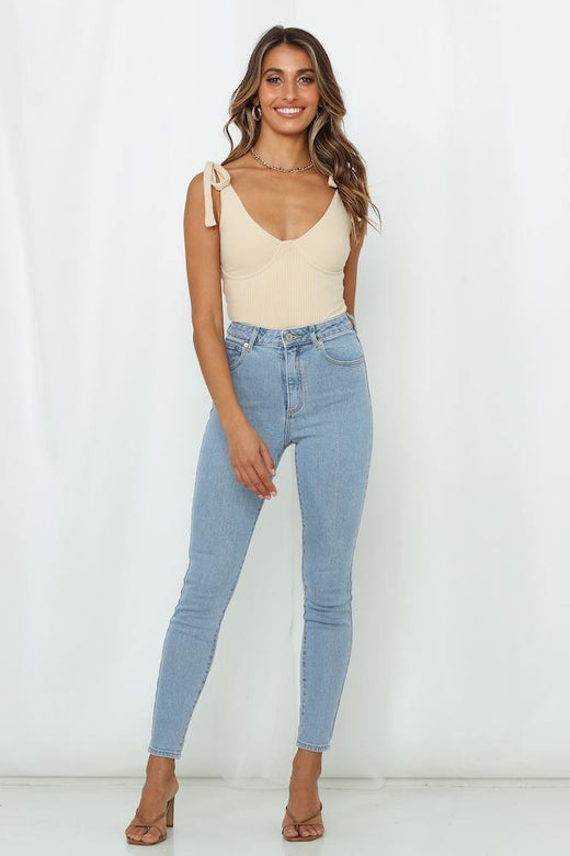 Abrand A High Skinny Ankle Basher Jeans Walk Away - Hello Molly Staging