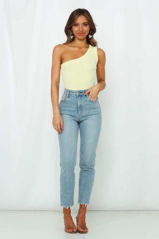 Like Lightning Top Yellow