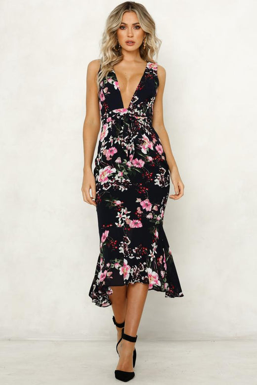 Do It Solo Dress Black