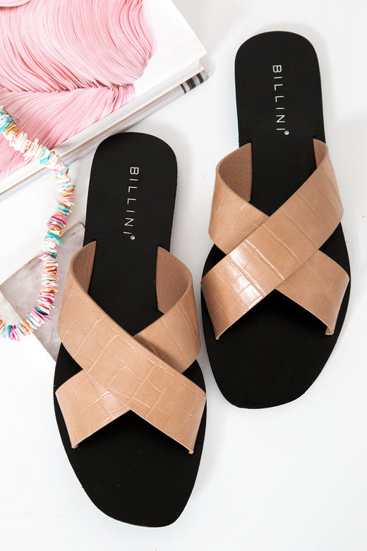 BILLINI Hale Slides Clay Croc