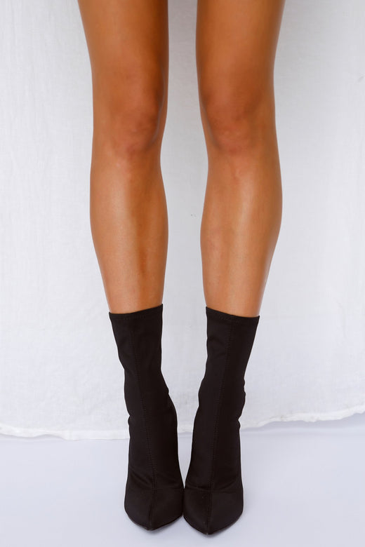 VERALI Duke Boots Black Lycra