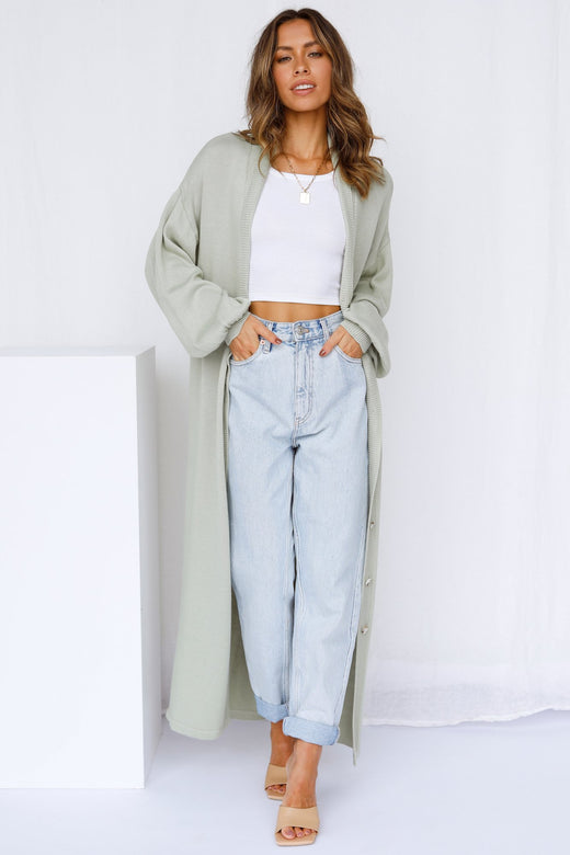 Stay Cool Cardigan Sage