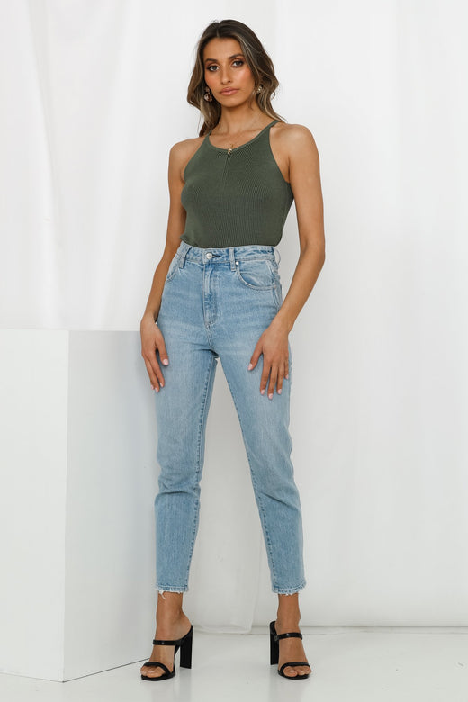 Frozen In Motion Camisole Green